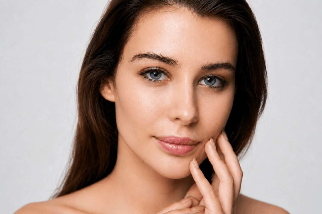 After professional beauty retouching with flawless skin retouching, color grading, and natural portrait enhancement by ClippingBeast.