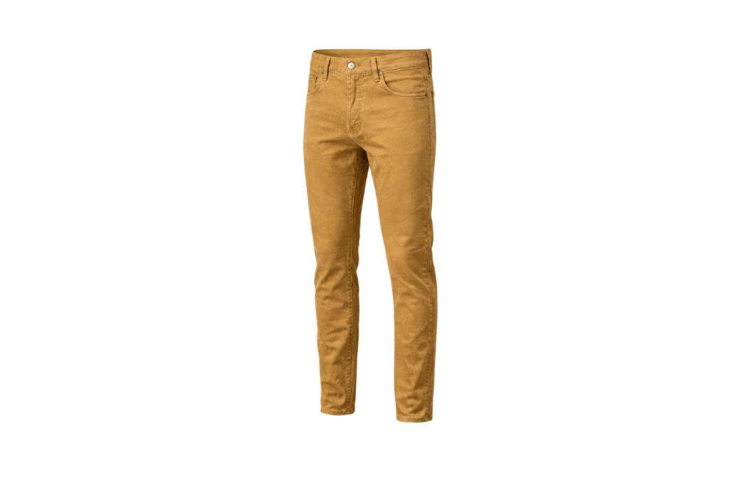 After Clipping Beast apparel photo editing showing professionally edited jeans with a clean invisible mannequin effect.