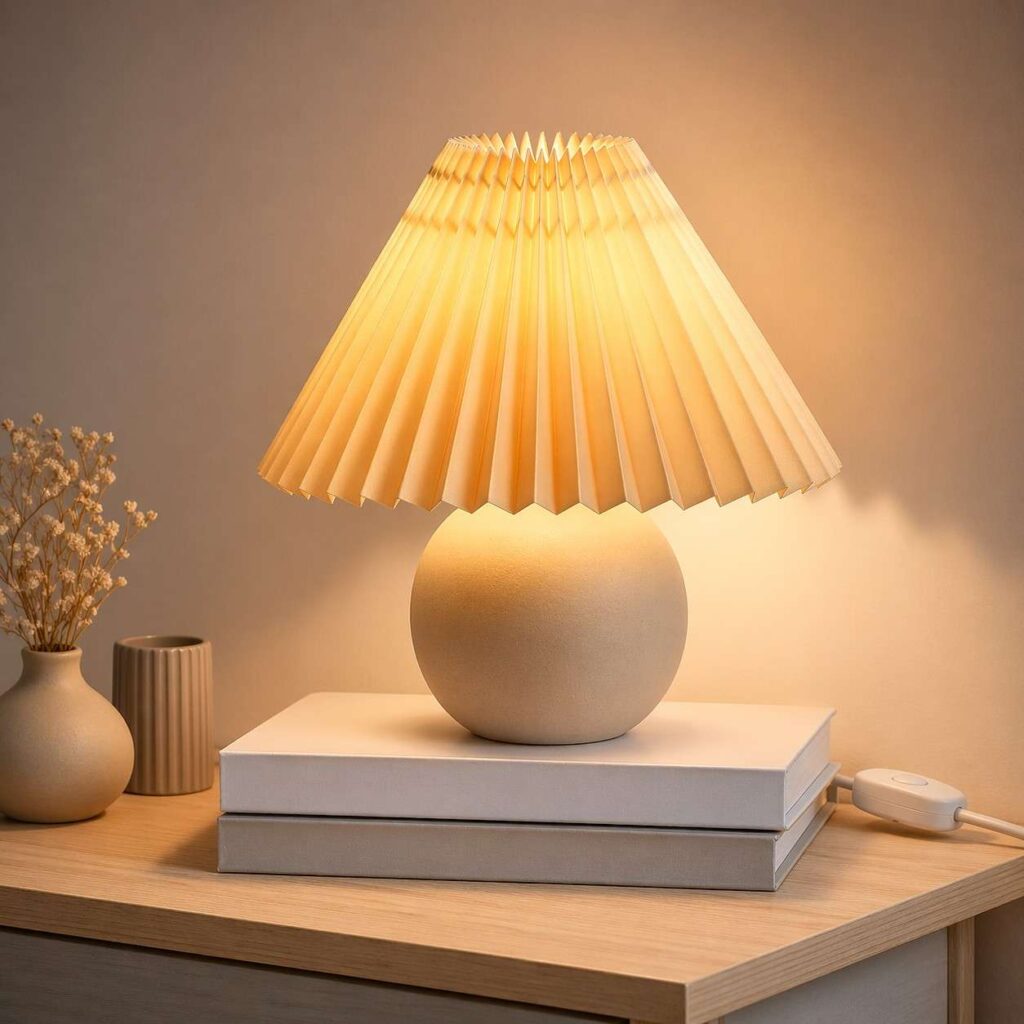 Original table lamp image before hand-drawn clipping path editing | Clipping Beast