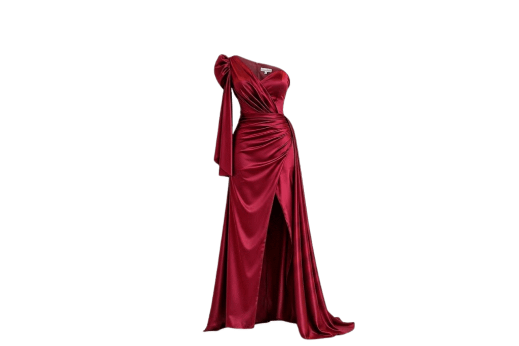 After Clipping Beast ghost mannequin service showing a professionally edited dress with an invisible mannequin effect for eCommerce apparel photography.