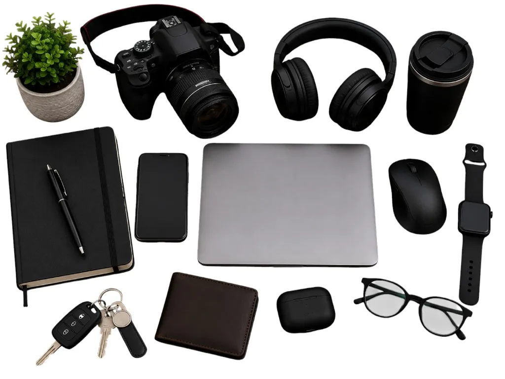 Product image after multi clipping path editing